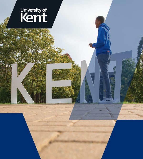 Kent student on campus
